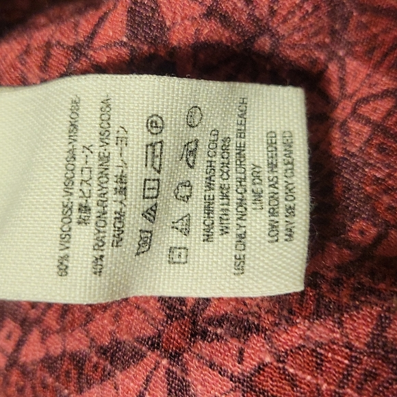 Free People, size 2, red dress - Picture 6 of 7